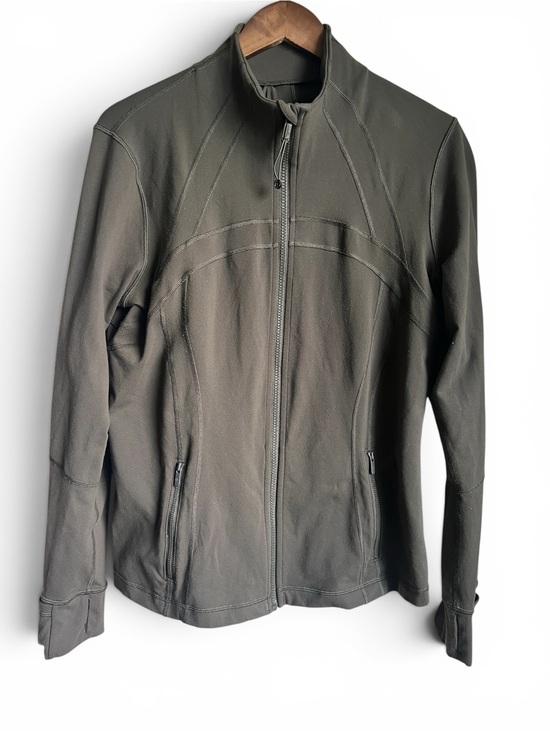 lululemon athletica Jackets & Blazers - Lululemon Define Jacket Green Women's Lightweight Full Zip Size 14